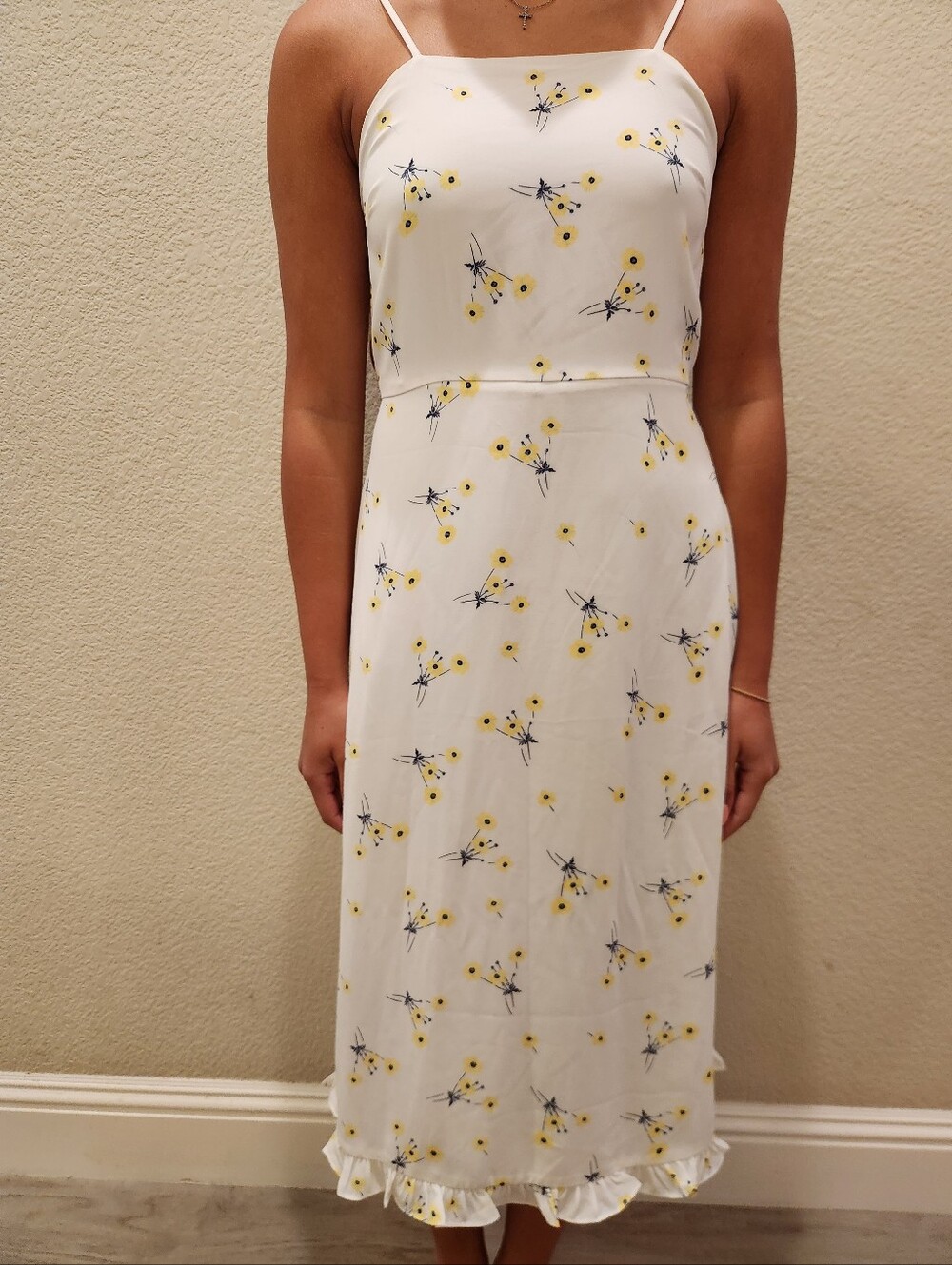 Nordstrom - White Floral Dress